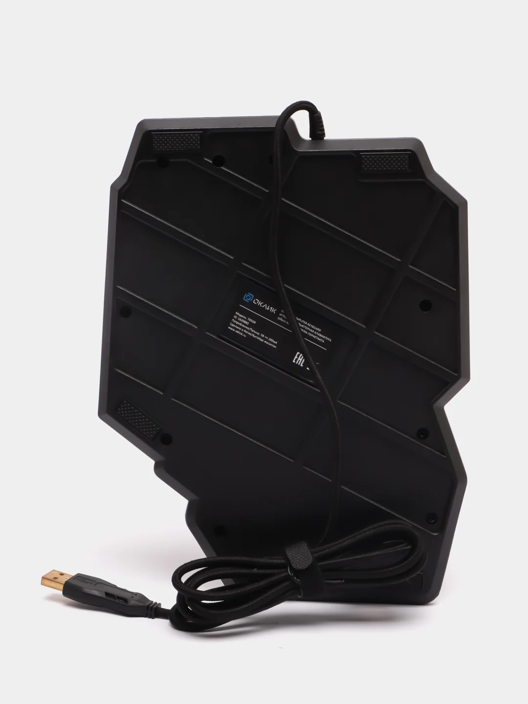 Черный игровой блок Oklick 705GK, черный, USB