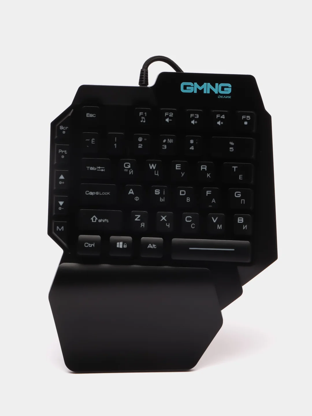 Черный игровой блок Oklick 705GK, черный, USB