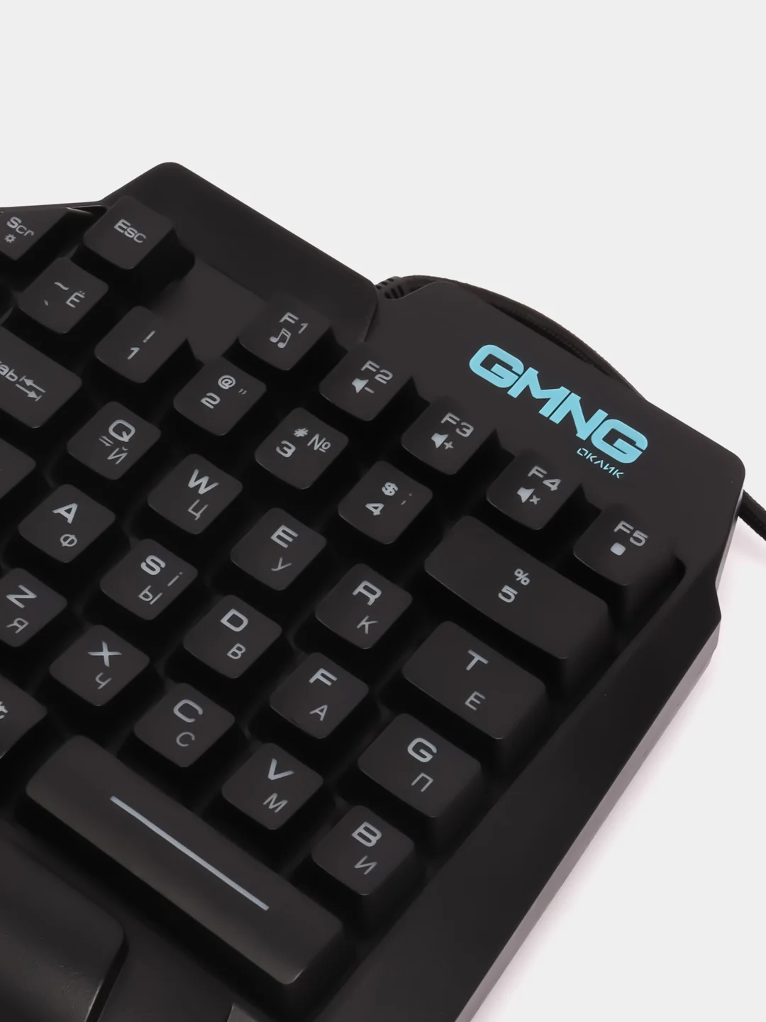 Черный игровой блок Oklick 705GK, черный, USB