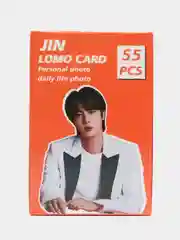 Светло-оранжевый карточки K-Pop BTS, 55 шт