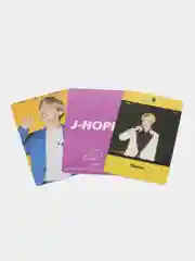 Сиреневый карточки K-Pop BTS, 55 шт
