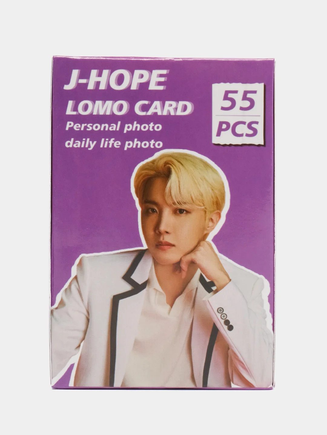 Сиреневый карточки K-Pop BTS, 55 шт