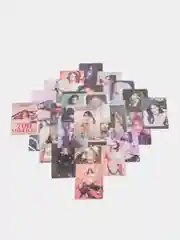 Белый карточки K-Pop Blackpink, 55 штук