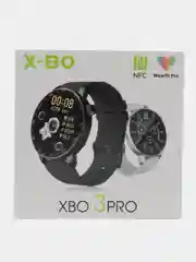 Серый умные часы Smart watch XBO X3 PRO, с поддержкой звонков и уведомлений по Bluetooth