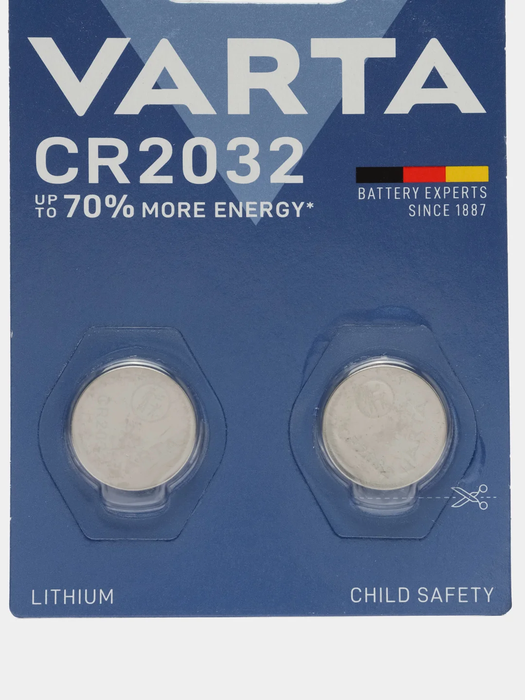 Батарейки VARTA CR2032, литиевые 3V