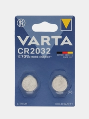 Батарейки VARTA CR2032, литиевые 3V