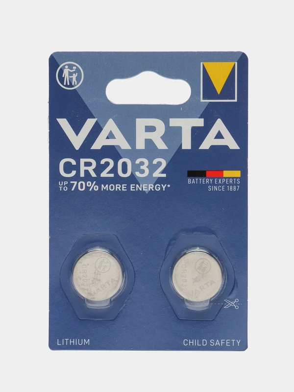 Батарейки VARTA CR2032, литиевые 3V