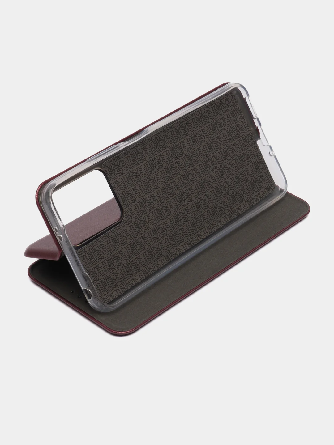 Пурпурный чехол-книжка для Xiaomi Redmi Note 12 4G / Note 12 5G Сяоми Редми Нот 12 4Г / Нот 5Г