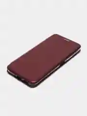 Пурпурный чехол-книжка для Xiaomi Redmi Note 12 4G / Note 12 5G Сяоми Редми Нот 12 4Г / Нот 5Г
