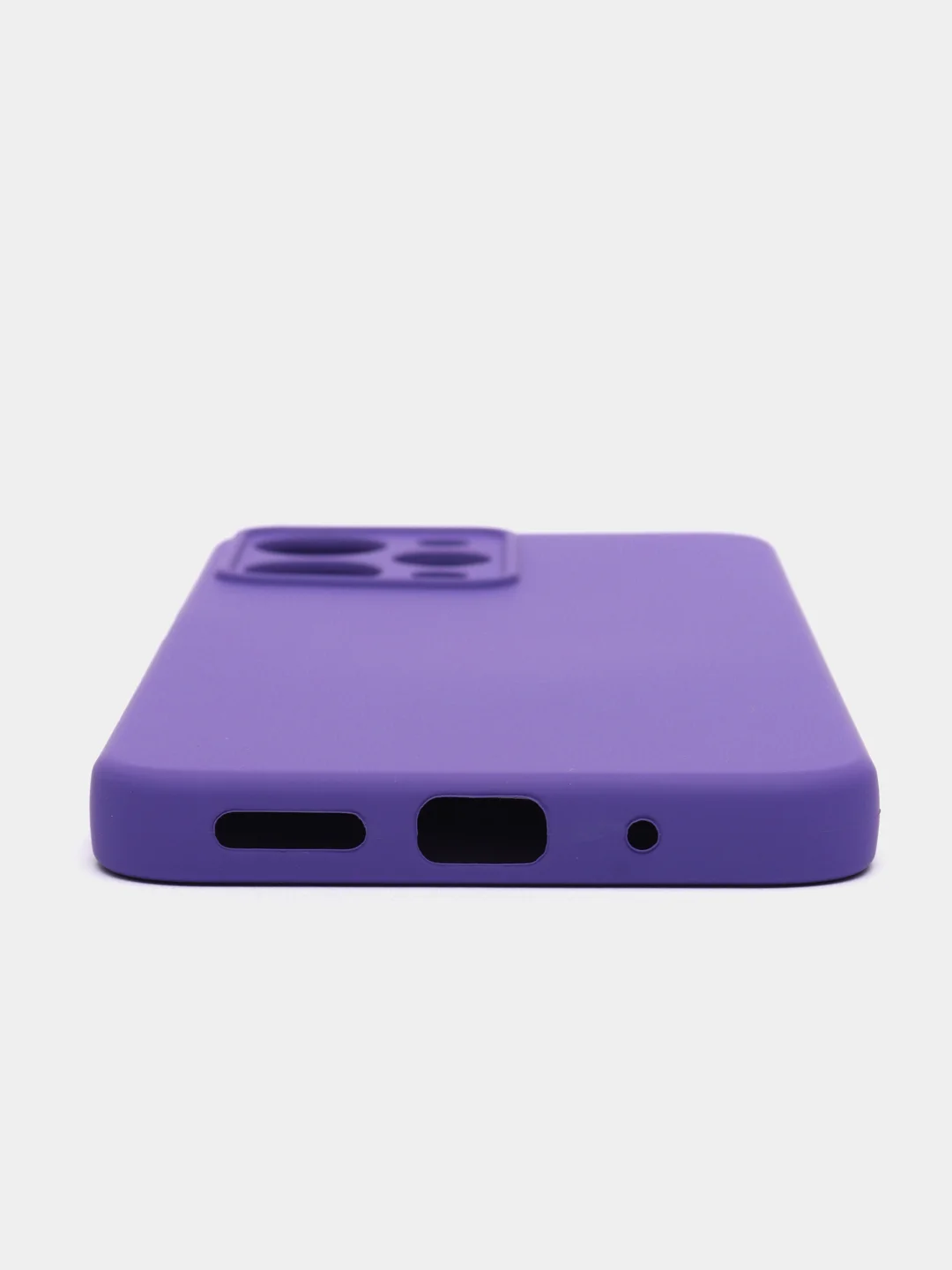 Аметистовый чехол для Xiaomi Redmi 12 / Сяоми Редми 12, силиконовый