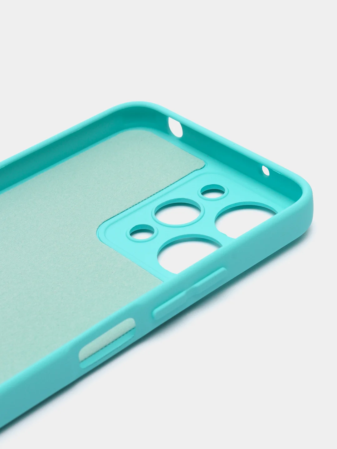 Бирюзовый чехол для Xiaomi Redmi 12 / Сяоми Редми 12, силиконовый