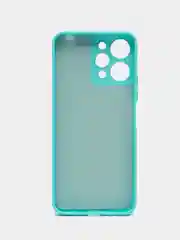 Бирюзовый чехол для Xiaomi Redmi 12 / Сяоми Редми 12, силиконовый