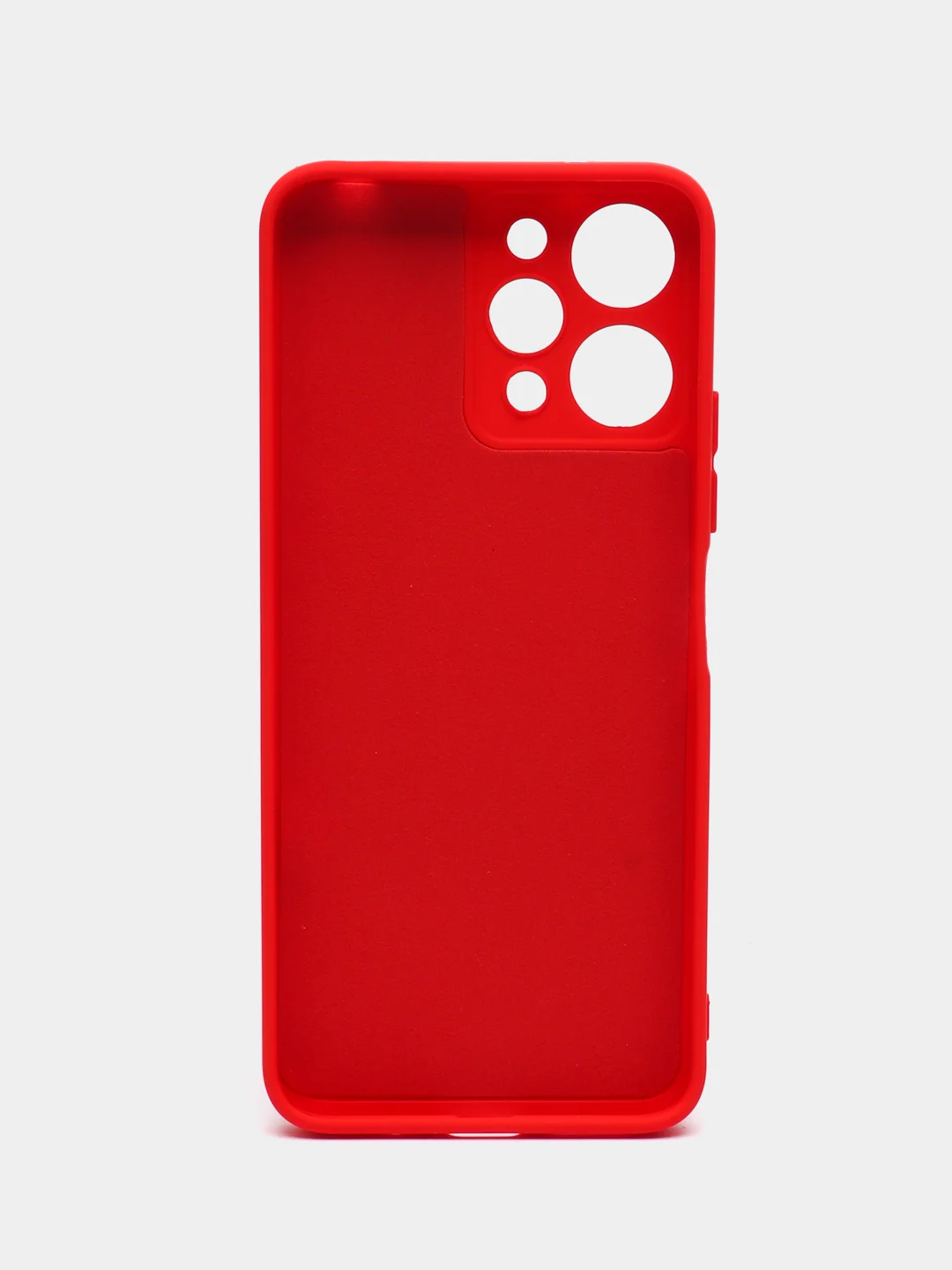 Красный чехол для Xiaomi Redmi 12 / Сяоми Редми 12, силиконовый