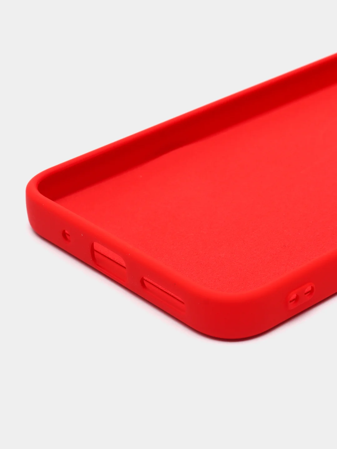 Красный чехол для Xiaomi Redmi 12 / Сяоми Редми 12, силиконовый