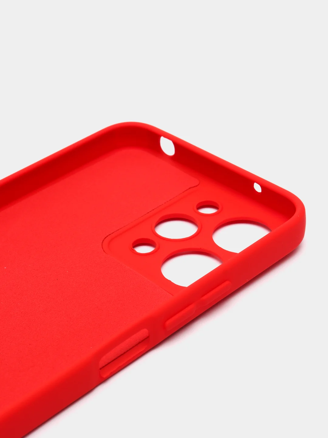 Красный чехол для Xiaomi Redmi 12 / Сяоми Редми 12, силиконовый