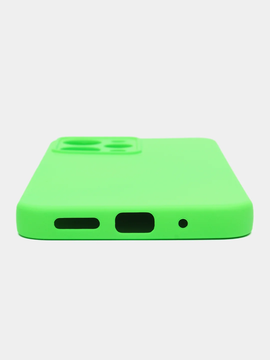 Салатовый чехол для Xiaomi Redmi 12 / Сяоми Редми 12, силиконовый