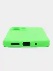Салатовый чехол для Xiaomi Redmi 12 / Сяоми Редми 12, силиконовый