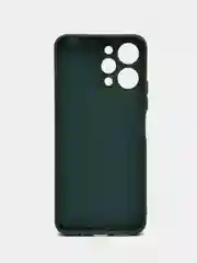 Тёмно-зелёный чехол для Xiaomi Redmi 12 / Сяоми Редми 12, силиконовый