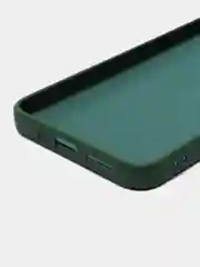 Тёмно-зелёный чехол для Xiaomi Redmi 12 / Сяоми Редми 12, силиконовый