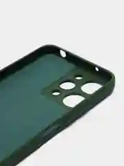 Тёмно-зелёный чехол для Xiaomi Redmi 12 / Сяоми Редми 12, силиконовый