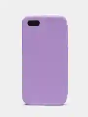 Фиолетовый чехол-книжка для iPhone 5, iPhone5S, iPhone SE, на магните