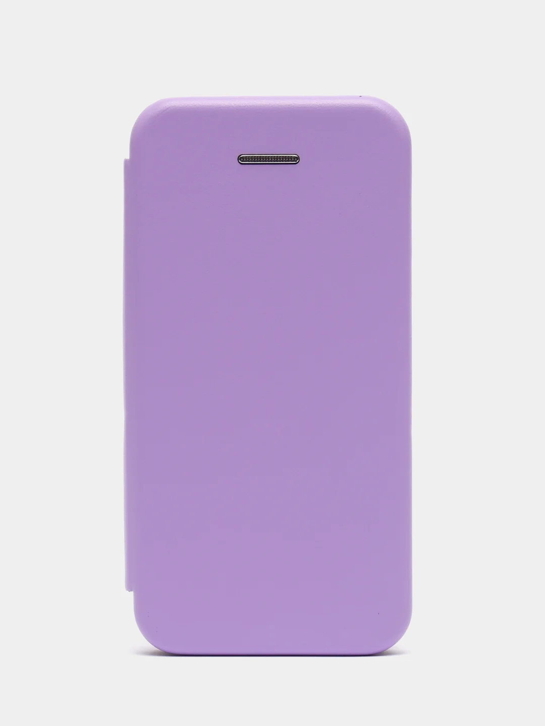 Фиолетовый чехол-книжка для iPhone 5, iPhone5S, iPhone SE, на магните