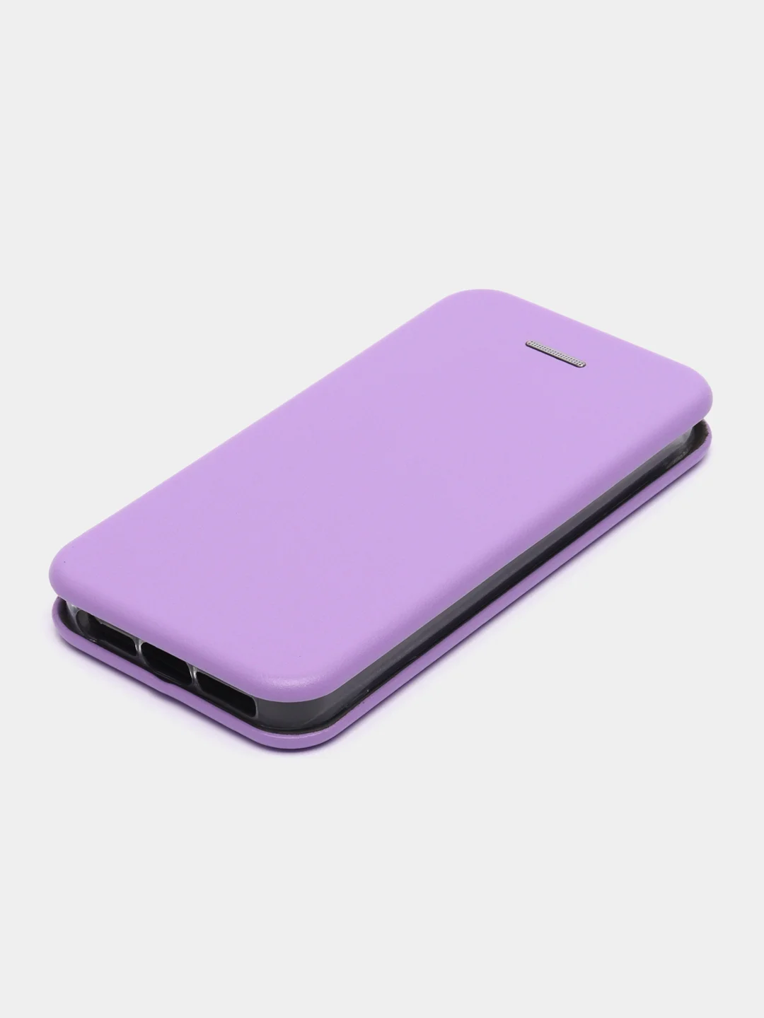 Фиолетовый чехол-книжка для iPhone 5, iPhone5S, iPhone SE, на магните
