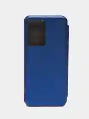 Темно-синий чехол книжка для Xiaomi 13 Lite на магните