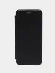 Черный чехол книжка для Xiaomi 13 Lite на магните