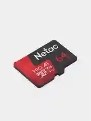 Карта памяти Netac, для регистратора, для видеорегистратора 32/64/128GB+SD V10/U1/Class 10