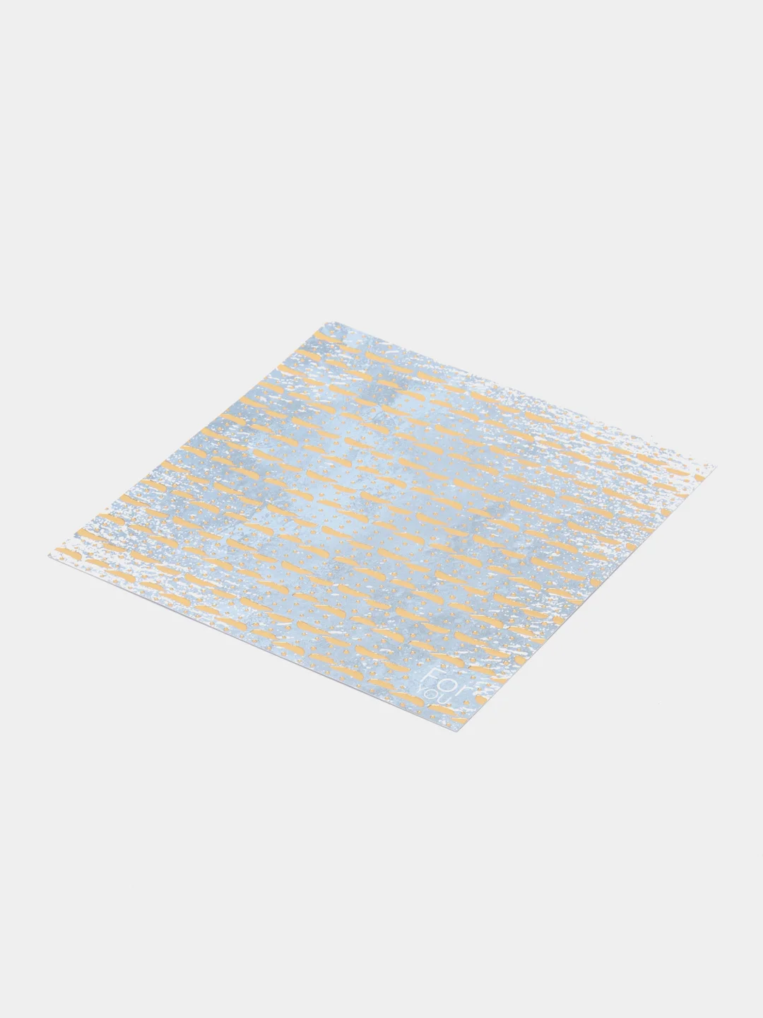 Бумага для скрапбукинга с фольгированием, 15,5 x 15,5