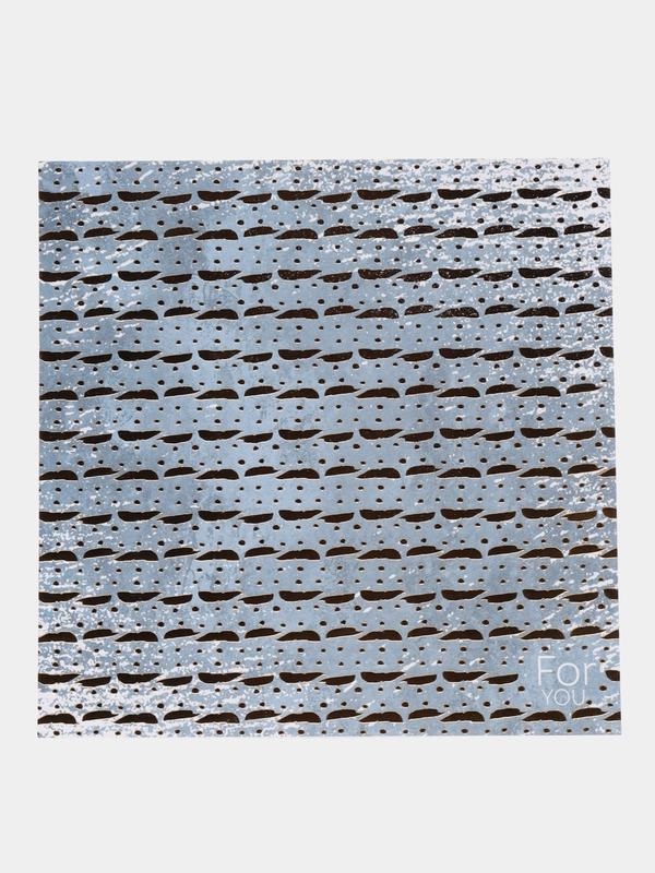 Бумага для скрапбукинга с фольгированием, 15,5 x 15,5
