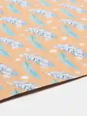 Бумага для скрапбукинга крафтовая, с фольгированием, 30,5 x 32 см