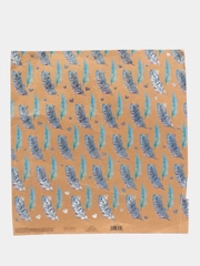 Бумага для скрапбукинга крафтовая, с фольгированием, 30,5 x 32 см