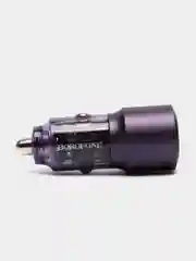Фиолетовый автомобильное зарядное устройство Borofone BZ20A, 65W и 18W