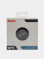 Черный беспроводная зарядка Buro QF3, 10 Вт, Qi