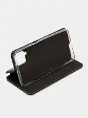 Серый чехол книжка Samsung J8/A8+/A7/S9/S20/NOTE8/J4/Y9/A12/J6+/S10/A22/M32/A5/A8/S8+/A40/A6/A80