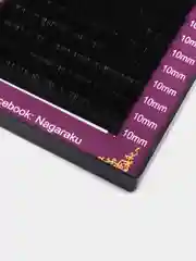 Ресницы для наращивания Nagaraku черные 16 рядов
