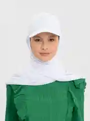 Белый бейсболка кепка с вшитым платком