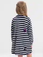 Черный халат детский велюровый, Lilians