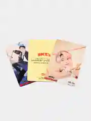 Лимонный карточки K-POP Stray Kids, 55 штук