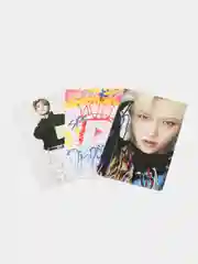 Тёмно-розовый карточки K-POP Stray Kids, 55 штук