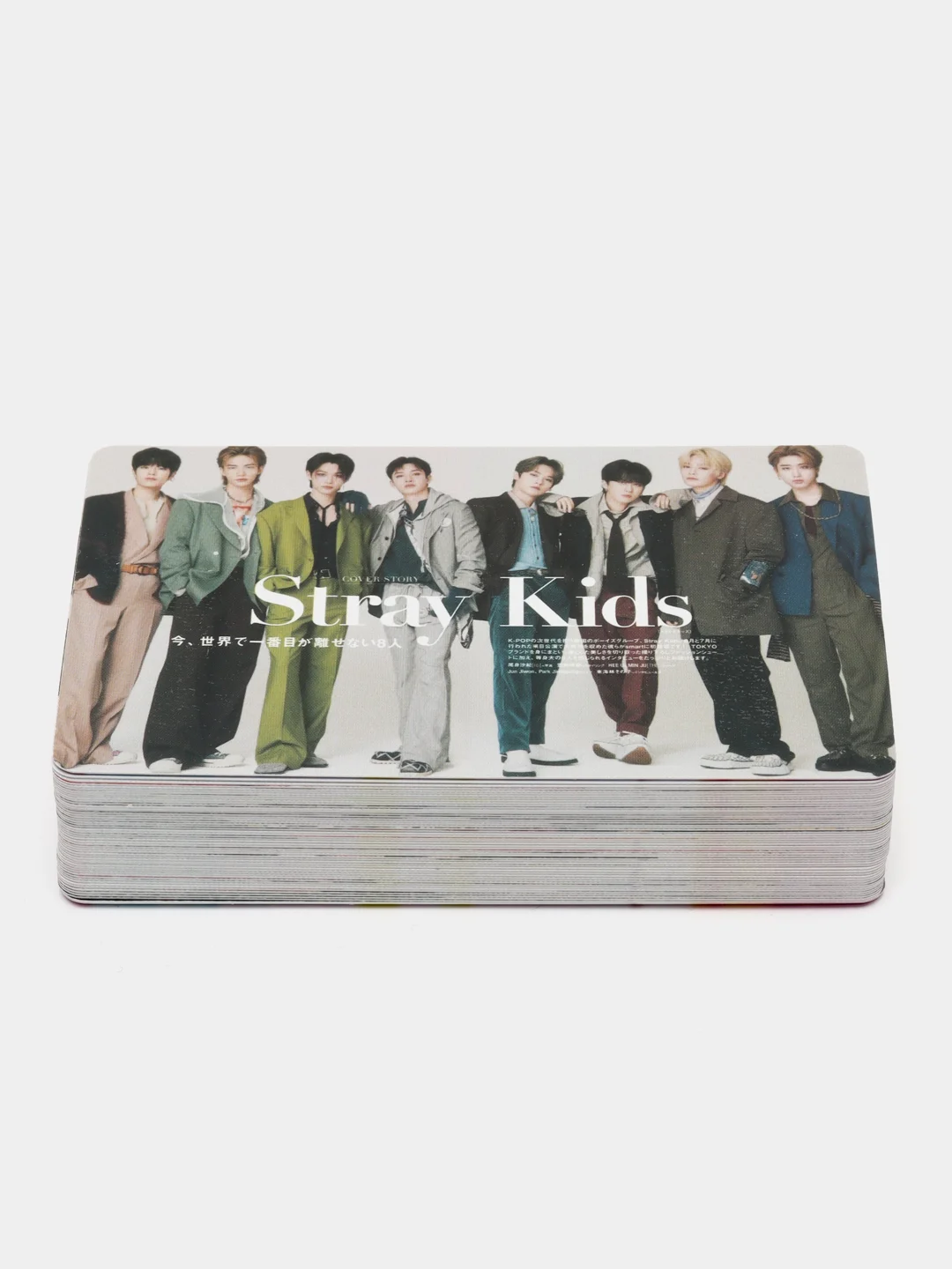 Тёмно-розовый карточки K-POP Stray Kids, 55 штук