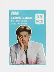 Голубой карточки K-Pop BTS, 55 шт