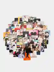 Голубой карточки K-Pop BTS, 55 шт