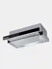 Вытяжка Centek CT-1840-60 Black, ширина 60 см, слайдер, 600 м3/час, 67Вт, диаметр 150 мм
