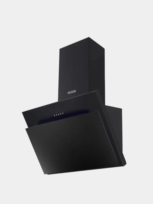 Вытяжка Centek CT-1826-60 Black, наклонная ширина 60 см, металл, 600 м3/час, 68 Вт