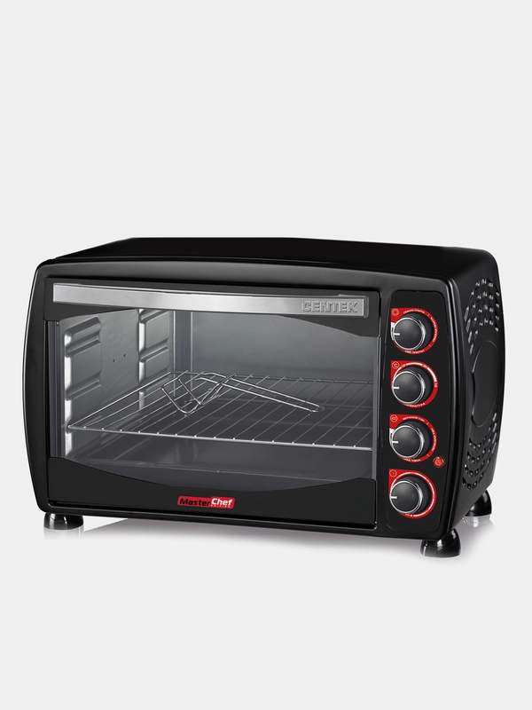 Жарочный шкаф Centek CT-1531-42 CONVECTION,черн, 42л, 1600Вт, 5 режимов, конвекция