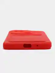 Алый чехол для Xiaomi Redmi 10C / Poco C40, Сяоми Редми 10С силиконовый, с карманом для карты