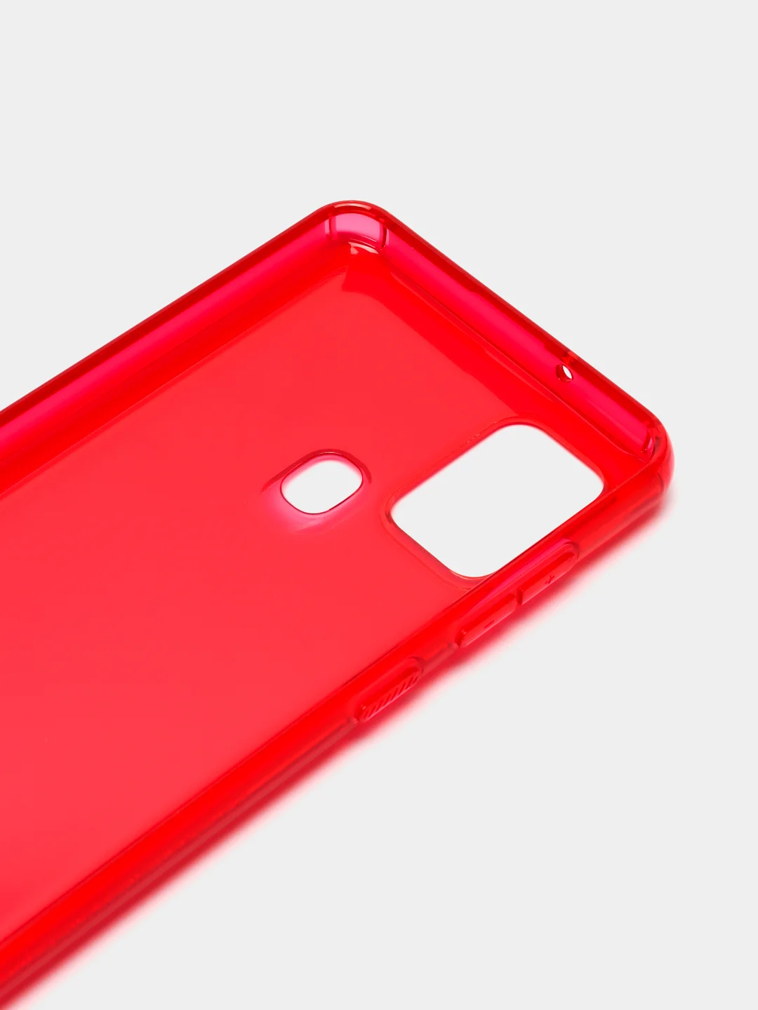 Красный чехол на Samsung A01 / A21s / A51 / J2 core / J6+ / A70 / A20s / A40